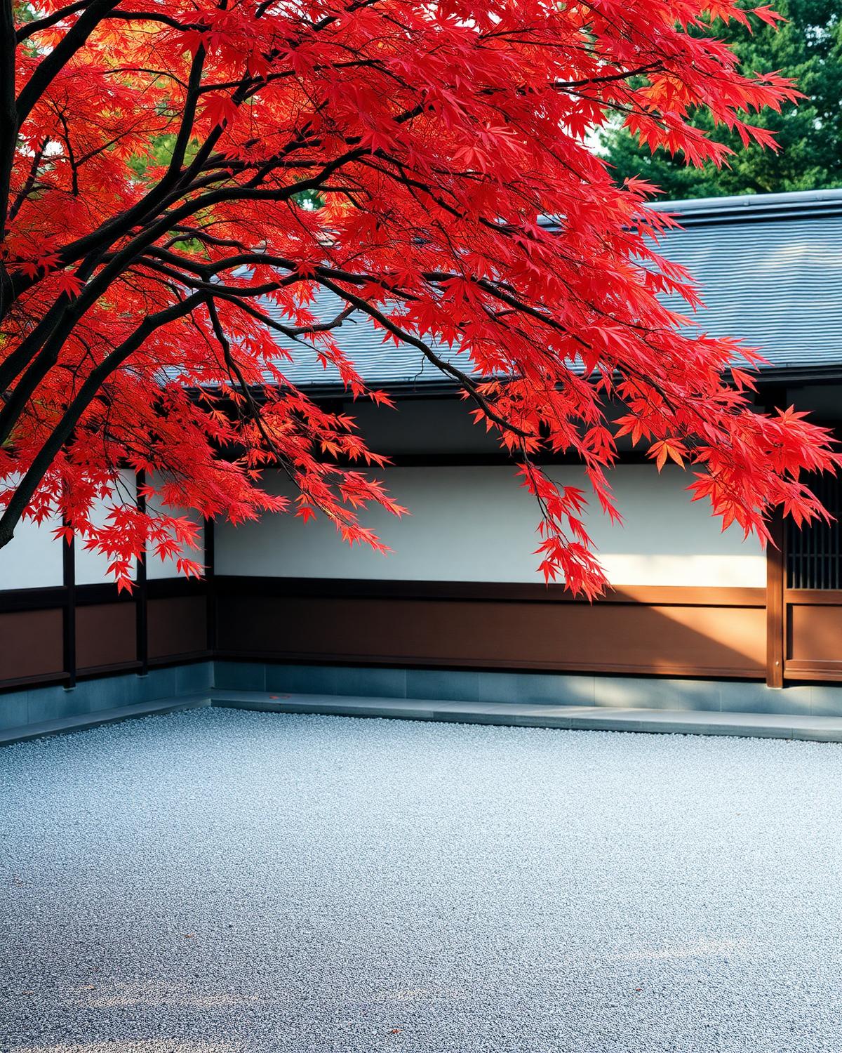 Jardin japonais silencieux